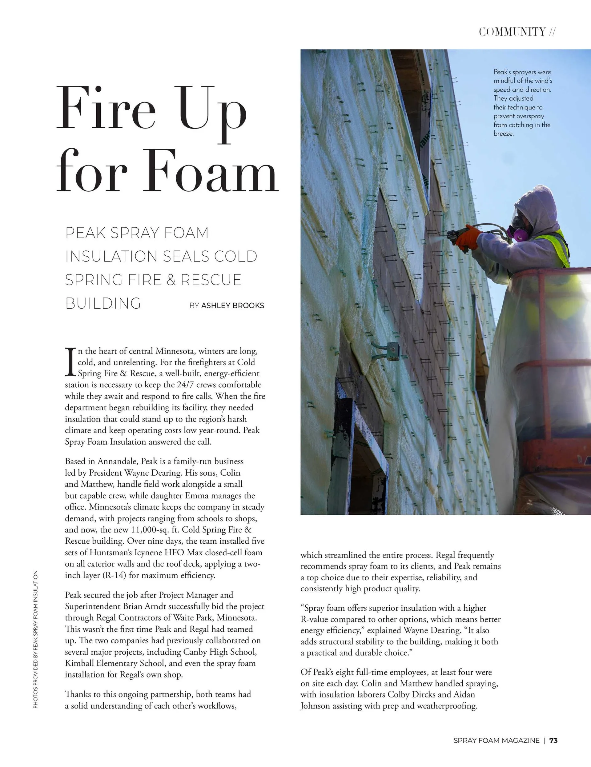 Spray Foam magazine fall 2025