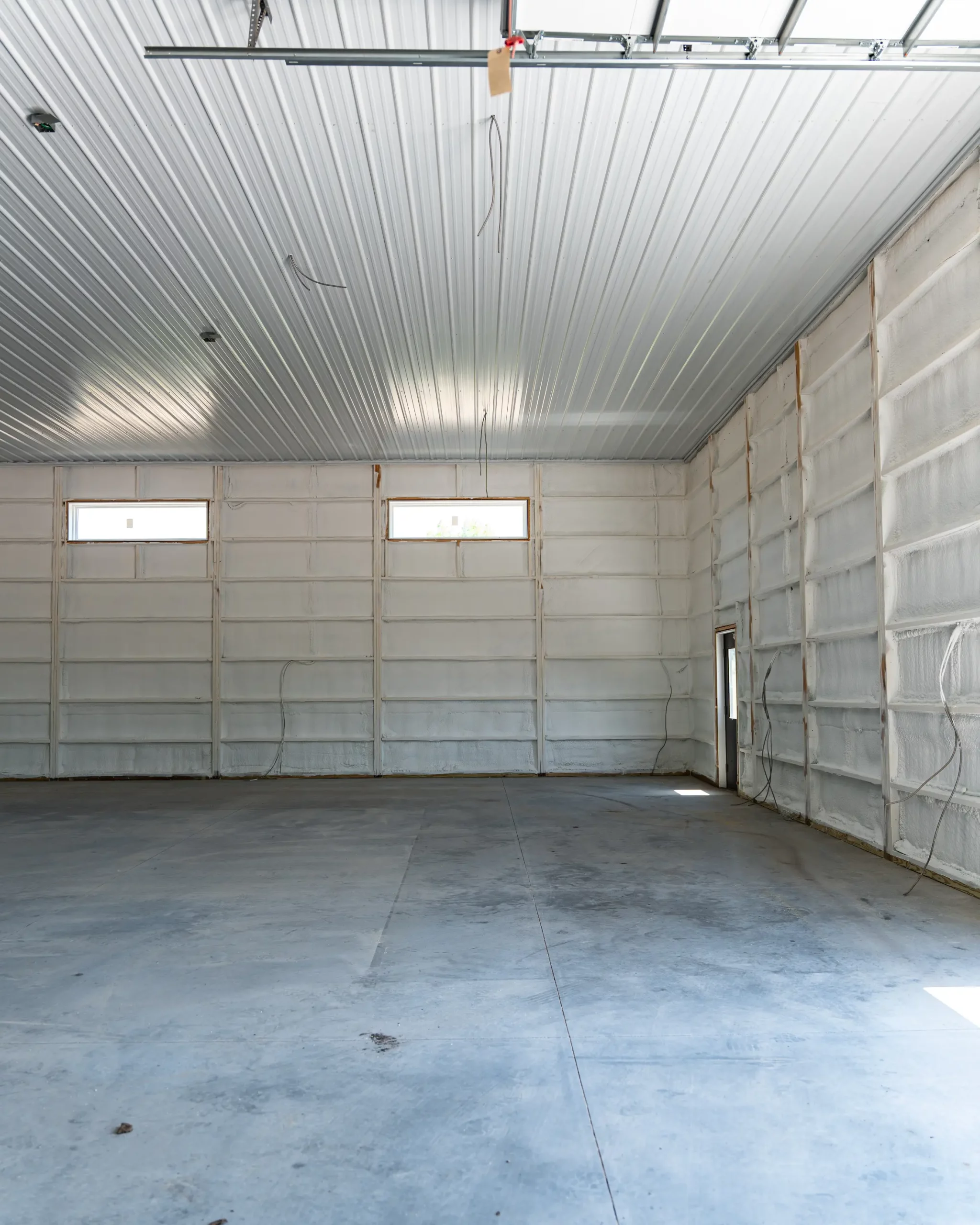 Pole Barn Insulation in Annandale MN by Peak Spray Foam
